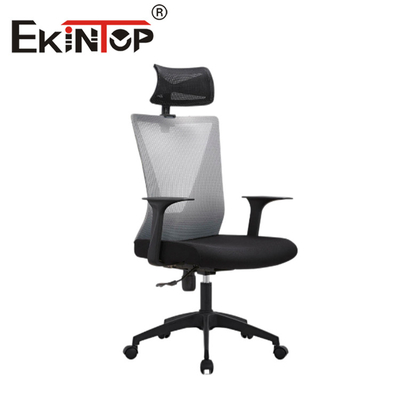 Venta al por mayor Silla de malla ergonómica con reposabrazos fijo Silla de oficina