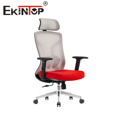 Rojo + CEO Office Chair de los muebles de oficinas de Gray Executive Swivel Mesh Chair