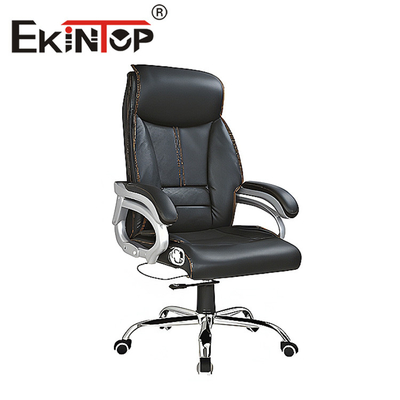 Silla ergonómica del director ejecutivo Silla de cuero PU de lujo Oficina del gerente ejecutivo