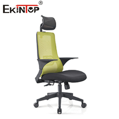 Silla de Gray Green Commercial Mesh Office con el respaldo