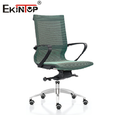 Escritorio ergonómico verde del ordenador de Mesh Fabric Swivel Chair For de la oficina