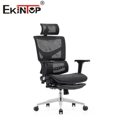 Silla de oficina de malla ergonómica de adaptabilidad sin costuras para entornos de trabajo ágiles