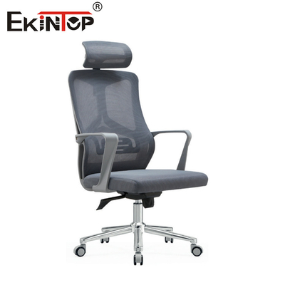 Silla de oficina de gerente ergonómico con malla giratoria giratoria personalizada