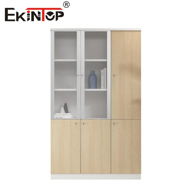 Muebles de oficina Librería Armario de archivos Material de madera para el almacenamiento de documentos