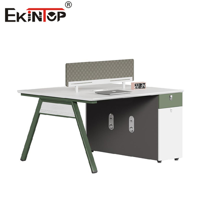 Muebles de oficina de diseño ergonómico con estaciones de trabajo de pantalla de privacidad