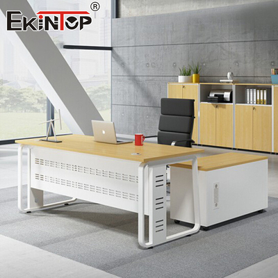 Administrador de espacio de oficina Mesa de oficina Escritorio comercial Estilo industrial