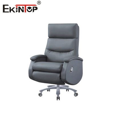 Silla de cuero de PU ajustable en altura Sillones de oficina comerciales
