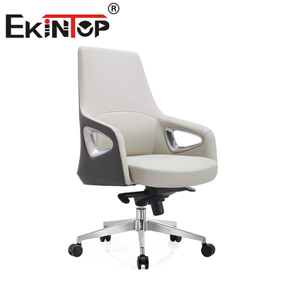 Silla ejecutiva giratoria de escritorio de cuero para muebles de oficina sillas de club de cuero