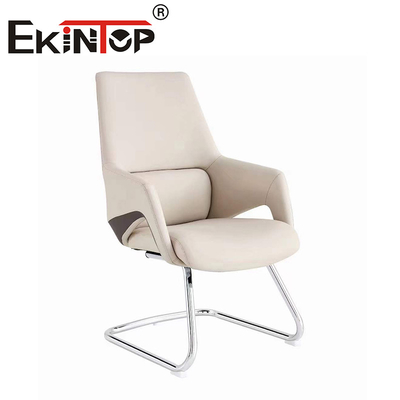 Muebles comerciales silla de reunión silla de oficina de cuero elegante silla de cuero vegana
