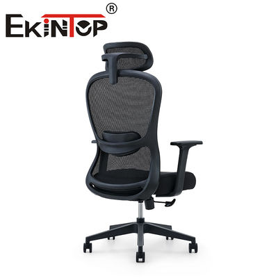 Muebles de oficina modernos Administrador giratorio giratorio de espalda alta silla ergonómica silla de trabajo de malla