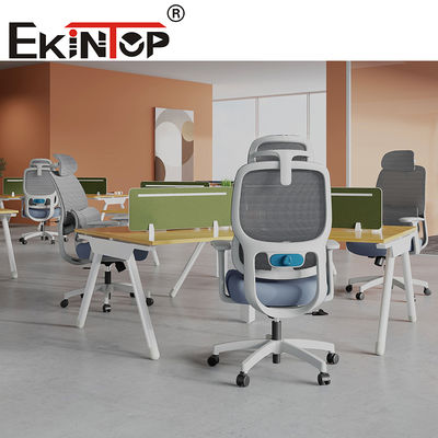 Silla de oficina ergonómica, tela de calidad, material metálico, elevación, giro, función de malla, silla de trabajo